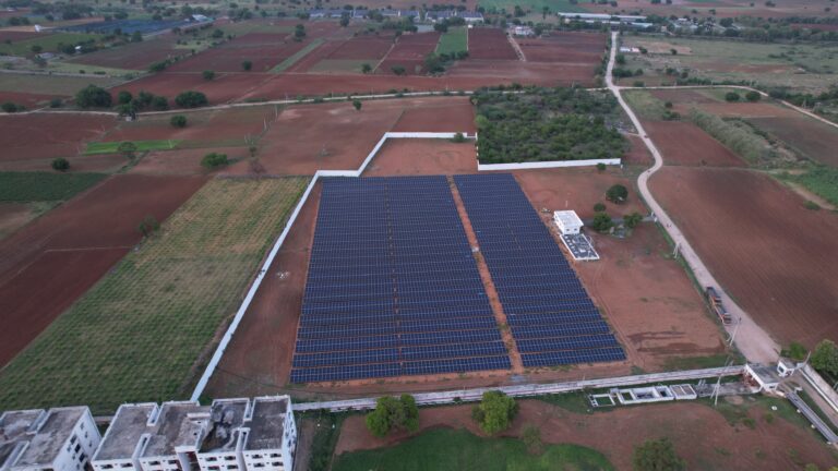 Sunworks Solar EPC Ground Mount Project - Siva swathi spinning mills